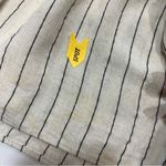 Marissa Webb Tie Waist Linen Dress Size 16 Black Photo 8