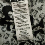 Free People | Kanuk Hoodie Black White Floral Boho Wide Sleeve Hood | Medium Photo 7