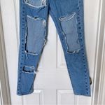 LF CARMAR Destroyed Jeans Distressed Light Wash Size 25 Blue Photo 4