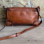 Brahmin  Vintage Evon The Grady Collection Brown Leather Clutch Shoulder Bag Photo 2