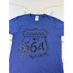 Tijuana I Love 664 Graphic T Shirt Blue Short Sleeve S CH Cotton Blend Size undefined Photo 4