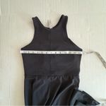 Athleta  Winona athletic mixed media ribbed flowy midi Dress xs black Photo 13