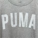 Puma Women’s  gray white graphic logo athletic sweatshirt size xl Photo 6