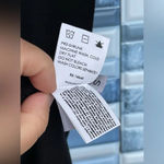 Enza Costa Stretch Silk Rib Long Sleeve Turtleneck Mini Dress small Black Photo 7