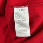 Quacker Factory Shirt L Christmas Tree Sequin Red Long Sleeve Festive Holiday Size L Photo 7