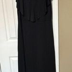 Soft Surroundings Black Sleeveless Maxi Gown Chest 19” Photo 0
