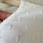 For Love & Lemons  White Embroidered Yellow Daisy Mini Dress Womens S Eyelet Photo 2