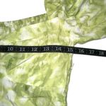 Faithfull the Brand Faithful The Brand Arianne Green Mini Dress 6/M in Lime Roos Tie Dye Photo 7