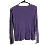 Talbots Fitted Purple Long Sleeve Tee Photo 1