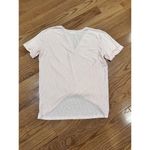 Nation Ltd Nation Los Angeles Peach 100% Pima Cotton Twist Hem Cuff Sleeve T-Shirt XS Photo 5