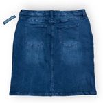 a.n.a  Womens Black/Gray Denim Midi Skirt NWT Photo 1