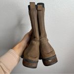 Sorel Ankle Boots Brown Leather Winter Shoes Size 6.5 Photo 6