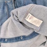 Zadig & Voltaire  ‘Taro’ Pearl Snap Denim Button Down Long Sleeve Top, Size M Photo 4