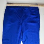 Calvin Klein  Blue Linen Blend Pants Size 14 Coastal Office Trousers Minimalist Photo 10