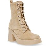 STEVEN NEW YORK Womens 8 Beena Combat Boot in Sand Tan NEW Photo 0