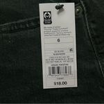 Wild Fable Black Denim High-Rise Rolled Cuff Distressed Shorts Size 6 NWT Photo 3