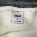 Gymshark Whitney Simmons Eyelash Knit Bandeau White Fuzzy Crop Top Womens Size L Photo 5