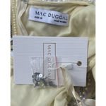 Mac Duggal  93752 Embellished Halter Pearl Neckline Porcelain Column Gown 10 Gala Photo 6