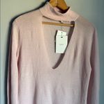 ALC Frank NEW A.L.C. Caro Choker Collar Merino Wool Open Front Sweater XS Photo 3