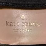Kate Spade Women’s Crackle Metallic Black Suede Leather Loafers Size 6.5 Photo 10