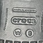 Crocs Sandals Womens 8 Kadee II Casual Slip On Comfort Flip Flops Black Rubber Photo 9