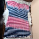 Sandiva Stripe Ombré Dress Size Small Orange Photo 11