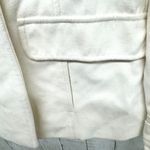 Vintage Pink Envelope Coat Women Size Small Cream Collared Button Front Peacoat Photo 6