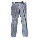 Old Navy Rockstar Corduroy Mid Rise Skinny Jeans Womens 8 Grey Comfy Classic Photo 1