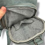 Unisex Gray Canvas Sling Crossbody Backpack Chest Bag Travel Daypack‎ Photo 4