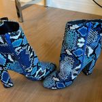 Shoedazzle Snake Skin Booties Photo 2
