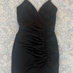 Honey and Rosie  Black Dress Mini Silk Photo 0