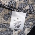 Roz & Ali Leopard Print Open Drape Front Cardigan Photo 5