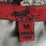 BKE Red by  super sexy deep vneck unique strappy mocha top size medium Photo 6