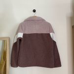 Cozy Sherpa  zig zag chevron zip up Photo 1