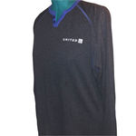 United Airlines Long Sleeve Jersey Logo Shirt Photo 4