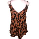 SheIn Women's Leopard Print Cami Top - Brown Photo 3
