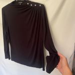 Lane Bryant  Rhinestone Womens Top Sz 18/20 Glam Party Workwear Witchy Mockneck Photo 5