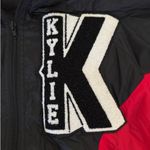 LF Stores - Kylie Windbreaker Jacket in Red Black & White Photo 1