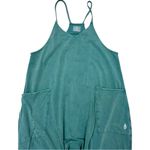 Free People Movement Hot Shot Onesie Secret Garden Green Sleeveless Jumper Small Photo 6