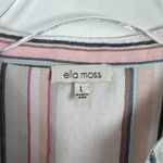 Ella Moss Natalia Ruffle Baby Doll Top Sleeveless Fringe Size Large L EUC L2191 Photo 5