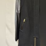 Milly  100% Lambskin Leather Sleeve,Black Jacket,Shell 80% Wool 20%Polyamide Photo 5