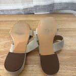 Joie ‎ Nolita Beige Linen Square Toe Sandals Size 9.5 Photo 8