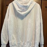 Nike Light Gray Hooded Logo Sweatshirt size Medium like new Photo 3