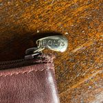 Rolf’s Vintage zippered Leather coin purse card holder Brown Photo 3