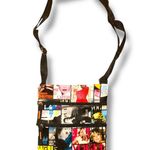 Vogue Magazine Vintage Printed Faux Leather Crossbody Bag Multi Photo 0