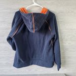 NFL Chicago Bears Womens  Hoodie Size L Navy Orange Cotton Blend Sweatshirt Y2K Photo 4