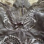 Lace Bralette in Dark Gray Size M Photo 1