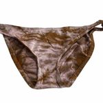 Lucky Brand Vintage 90’s:  ❤︎ Side Tie Floral Tie Dye Bikini Bottoms ❤︎ Pink Tan Photo 11