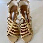 Diane Von Furstenberg Diane Von Furstenburg Nude Patent Ruanda Sandals Size 7 Photo 3