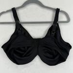 Bali ‎ 42DD Black Comfort Revolution Wire Free Bra Full Coverage Underwear Photo 2